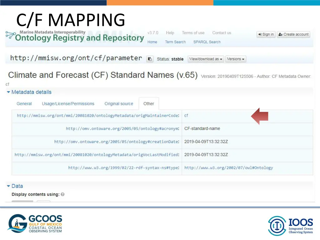 c f mapping 1
