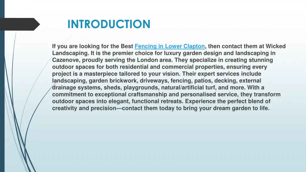 introduction