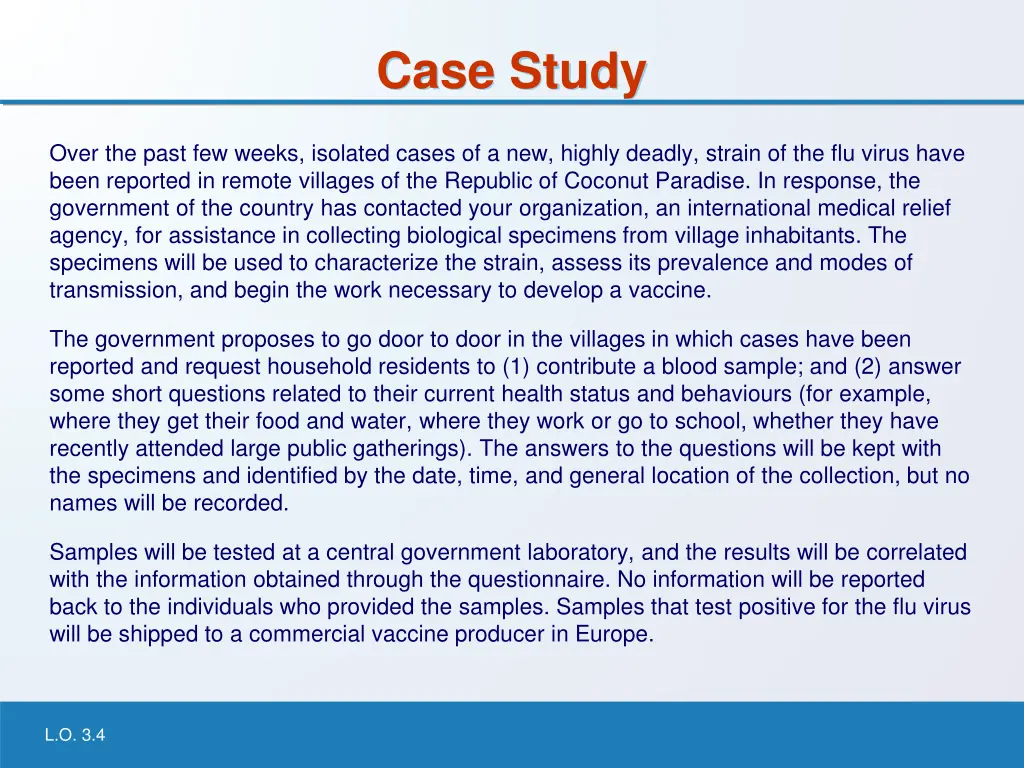 case study