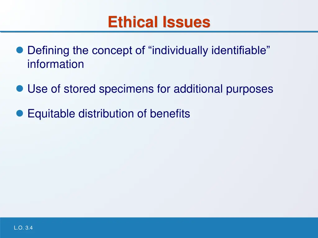 ethical issues 1