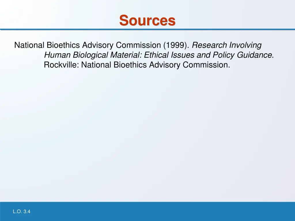 sources