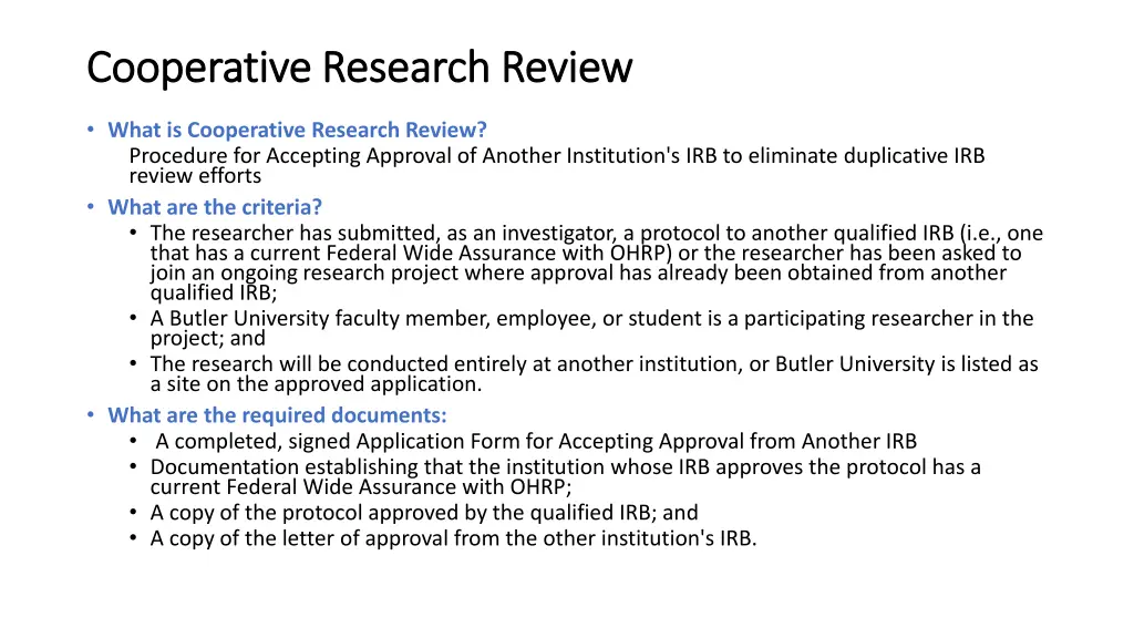 cooperative cooperative research