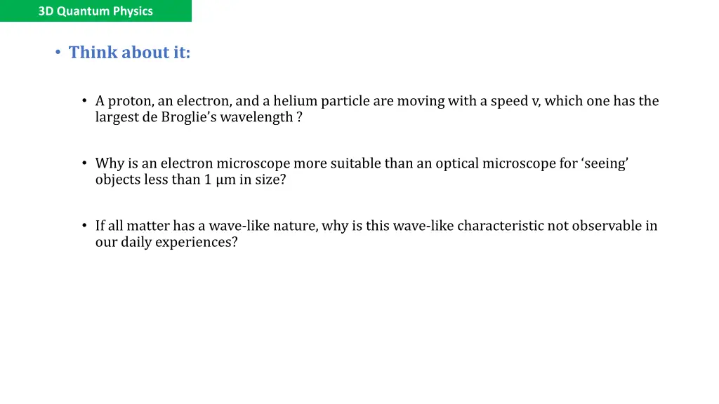 3d quantum physics 10