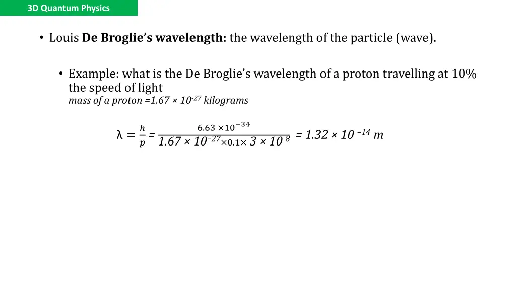 3d quantum physics 5