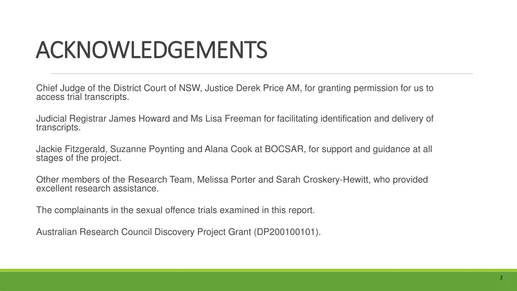 acknowledgements acknowledgements