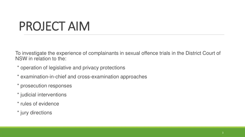 project aim project aim