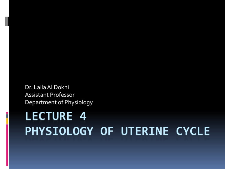 dr lailaal dokhi assistant professor department