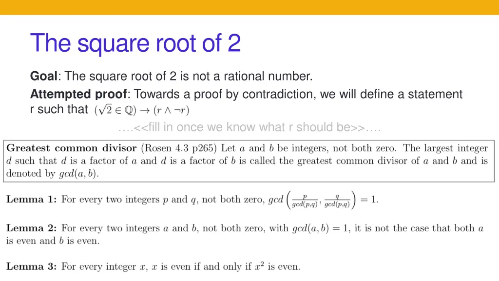 the square root of 2 3