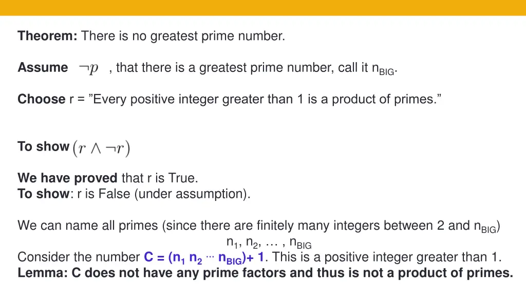 theorem there is no greatest prime number 2