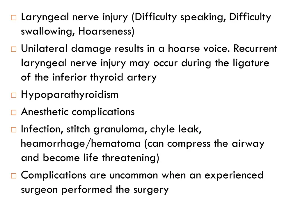 laryngeal nerve injury difficulty speaking