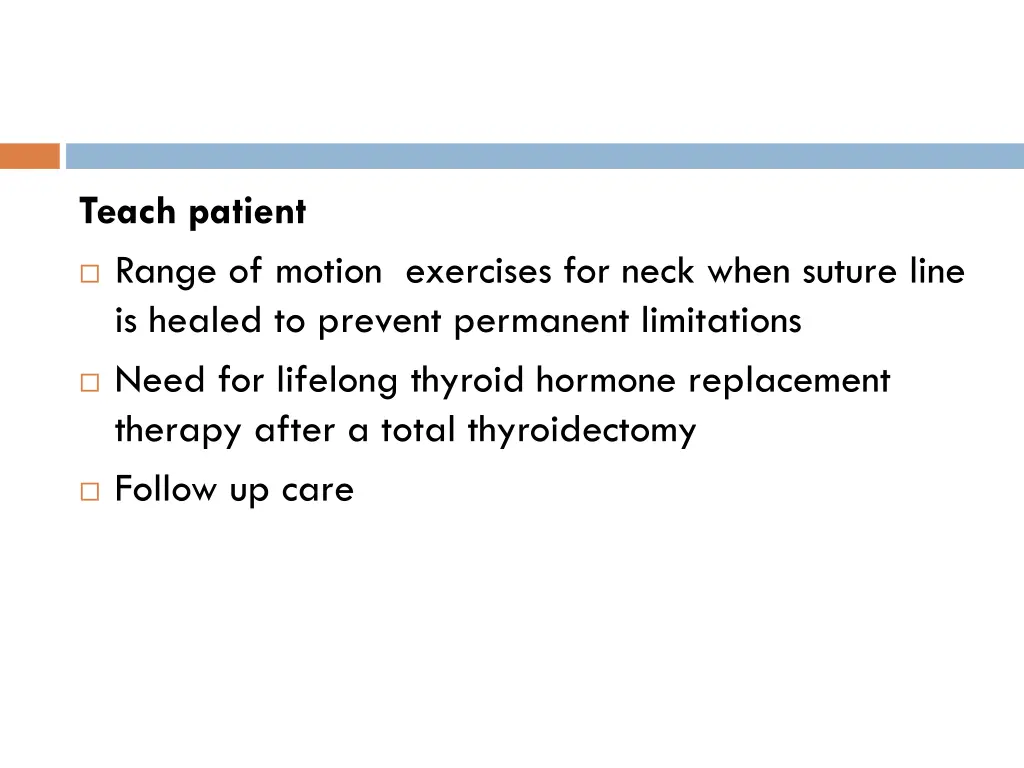 teach patient