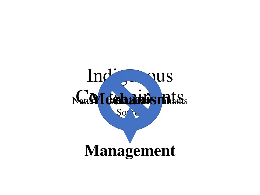 indigenous contaminants point source