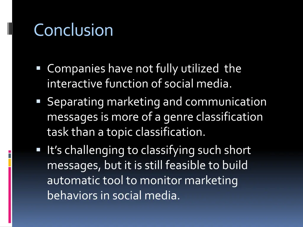 conclusion