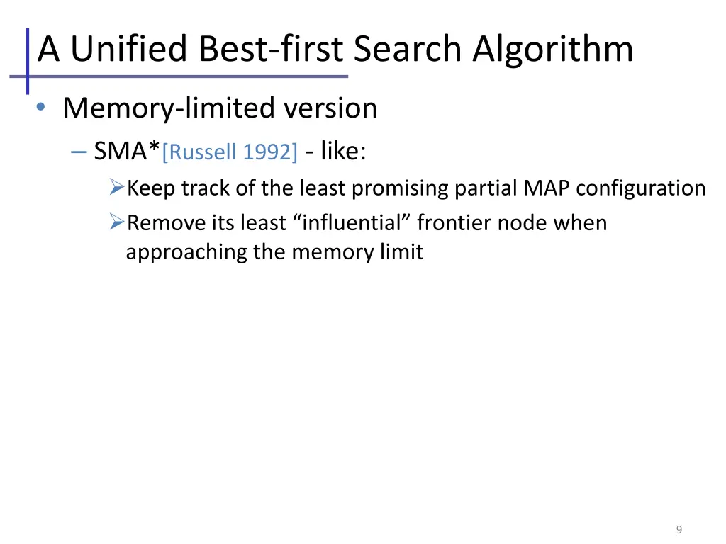 a unified best first search algorithm 2