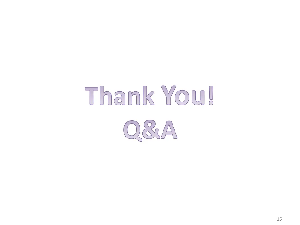 thank you q a