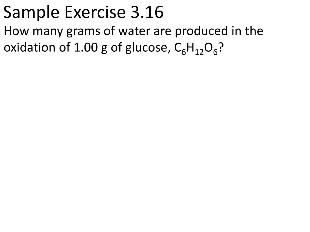 sample exercise 3 16 how many grams of water
