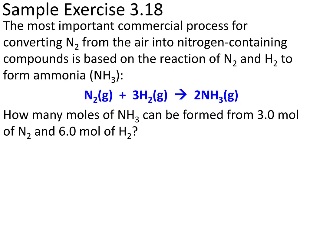 sample exercise 3 18 the most important
