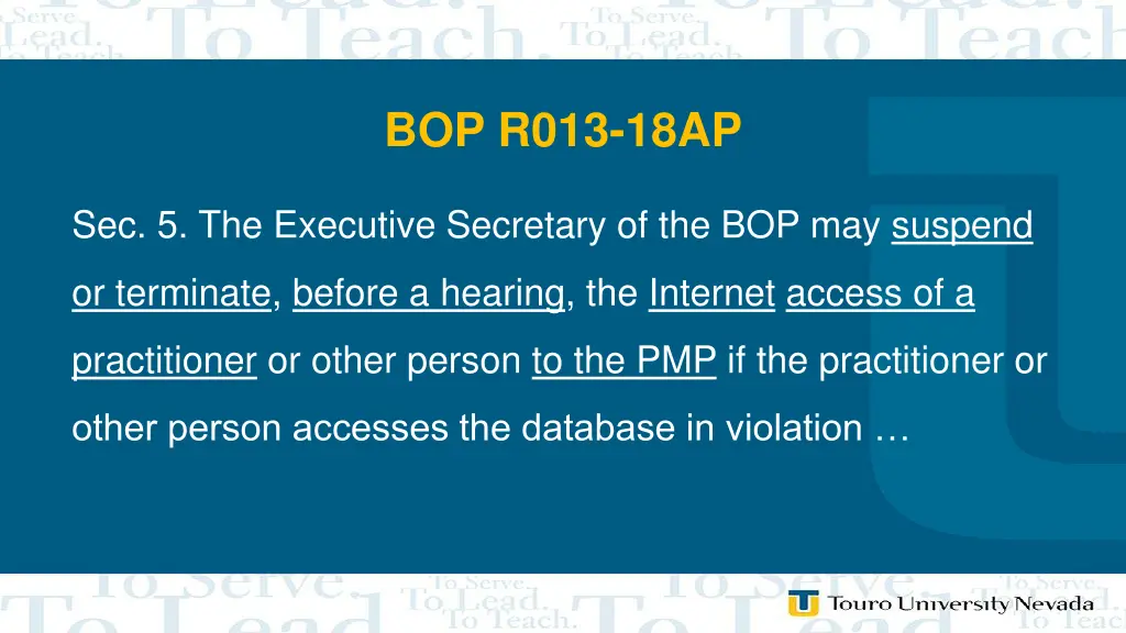 bop r013 18ap