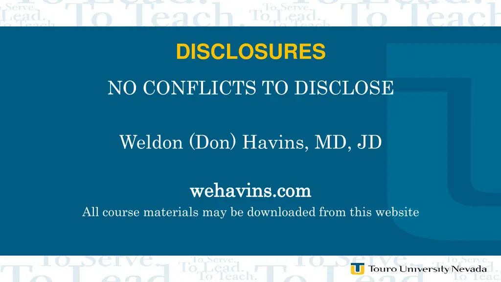 disclosures