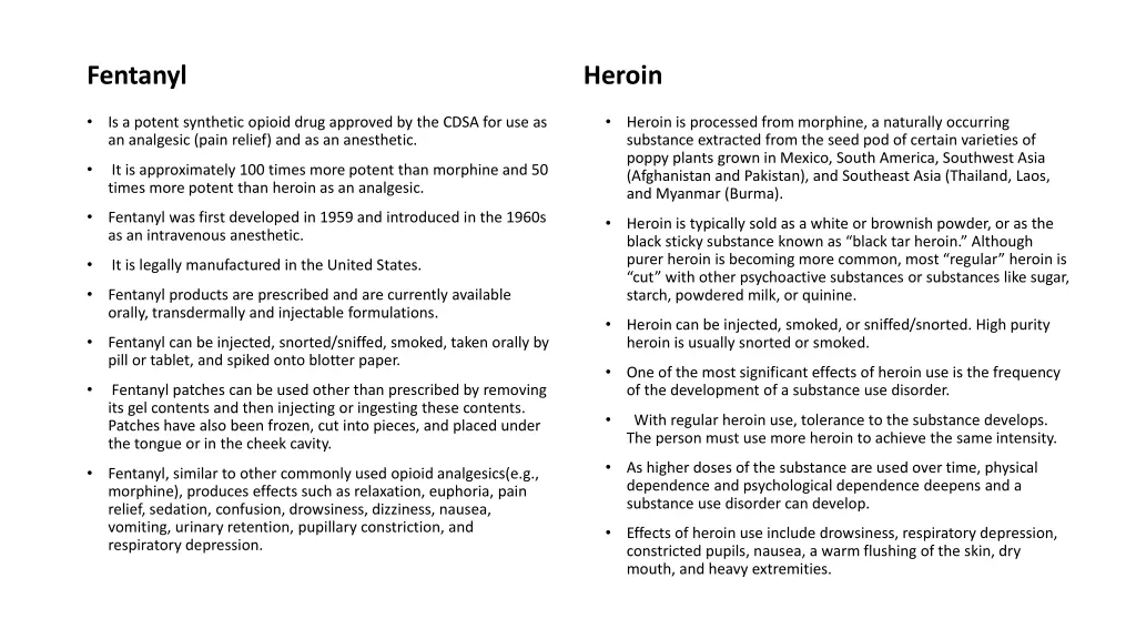 fentanyl