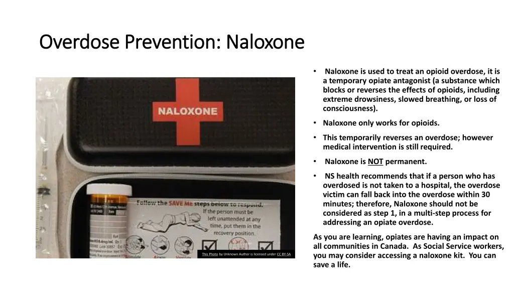 overdose prevention naloxone overdose prevention