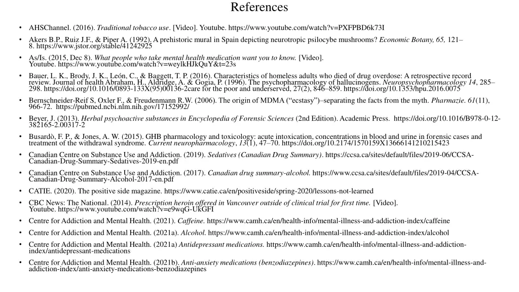 references