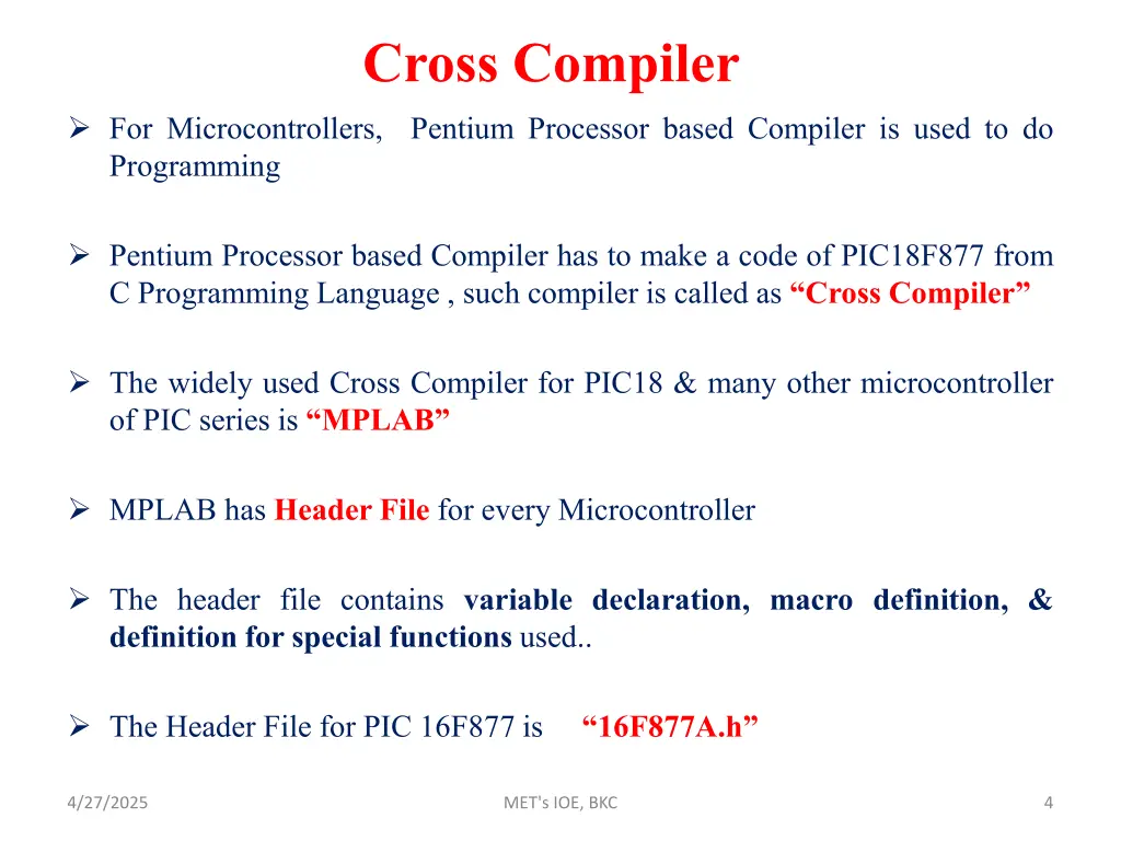 cross compiler
