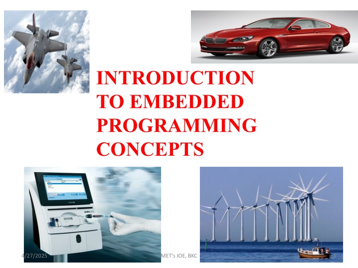 introduction to embedded programming concepts