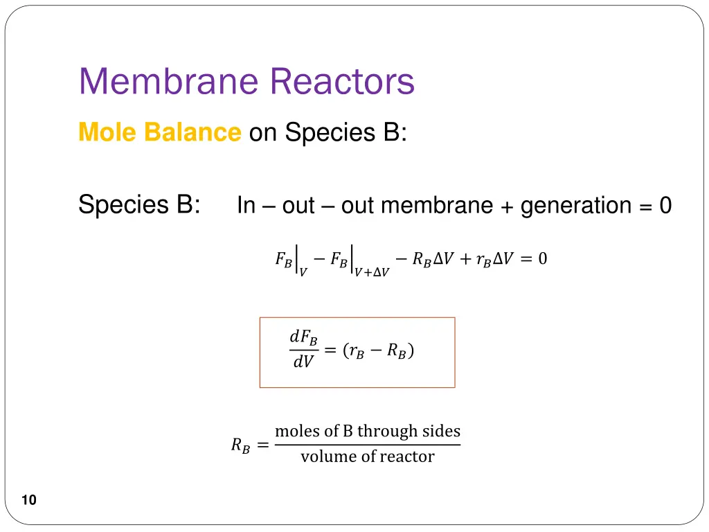 membrane reactors 4