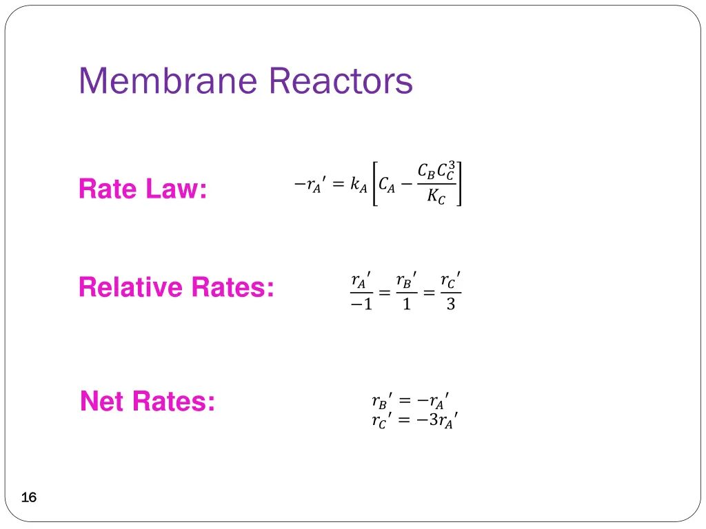 membrane reactors 9