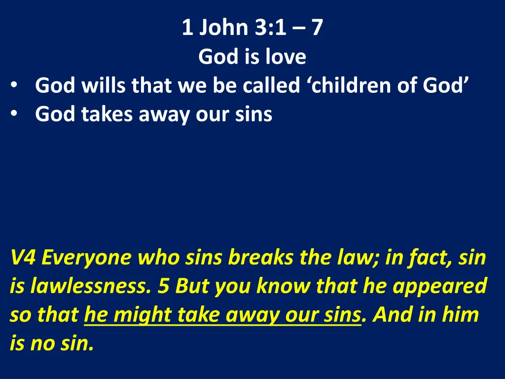 1 john 3 1 7 god is love 15