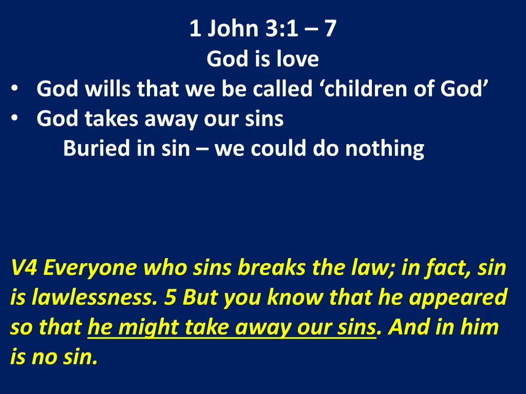 1 john 3 1 7 god is love 16
