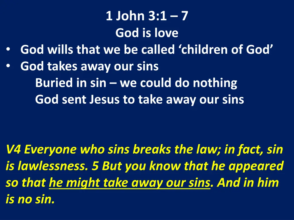 1 john 3 1 7 god is love 17