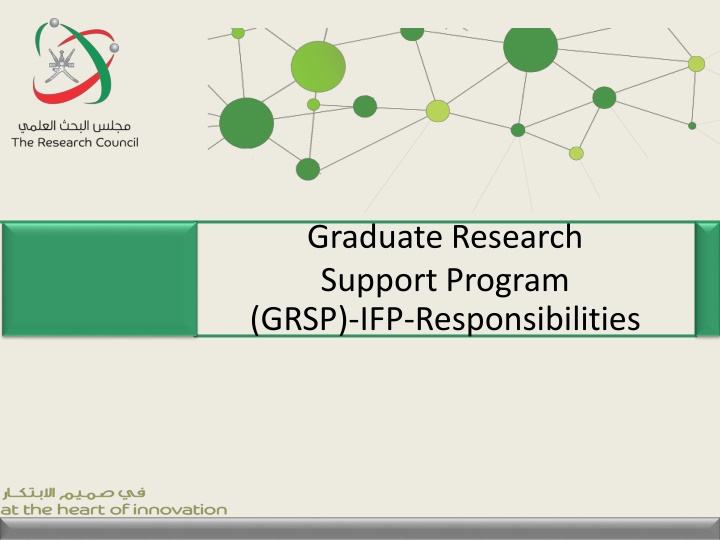 graduate research support program grsp
