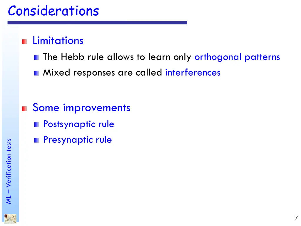 considerations