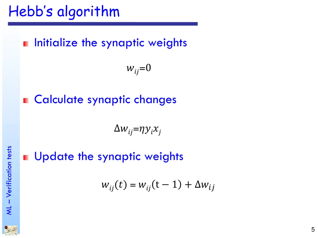 hebb s algorithm