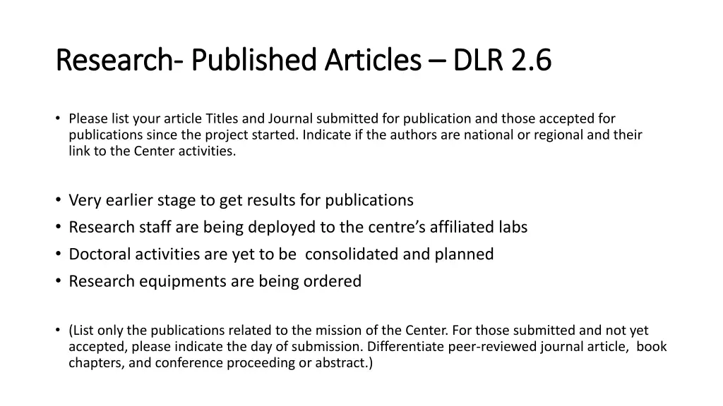 research research published articles published