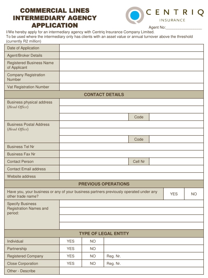 commercial lines commercial lines intermediary