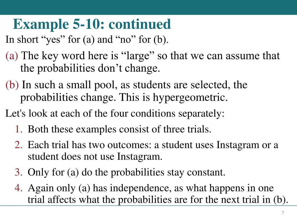 example 5 10 continued in short