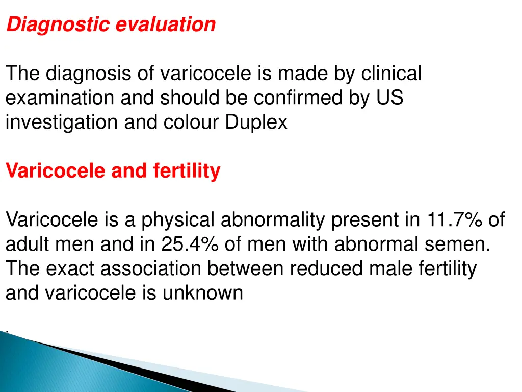 diagnostic evaluation