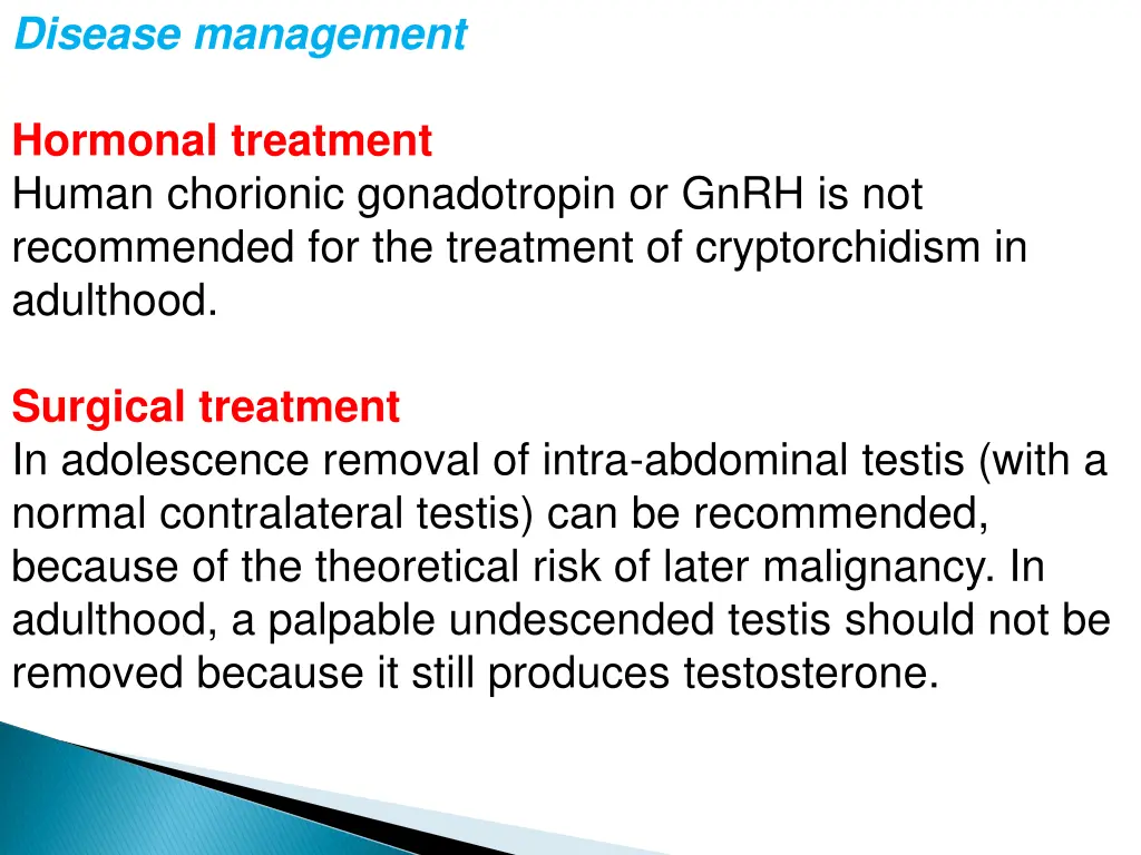 disease management
