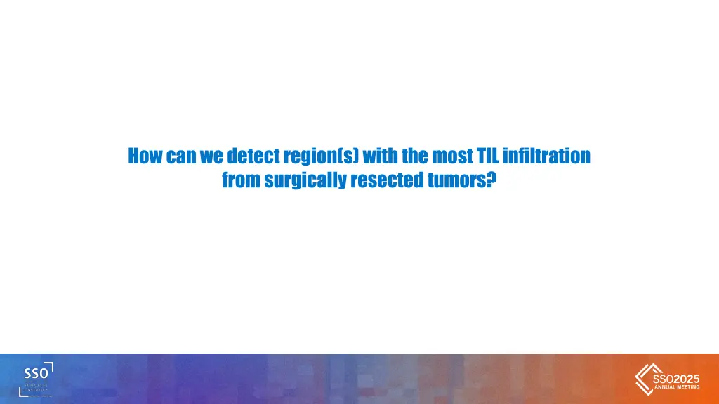 how can we detect region s with the most