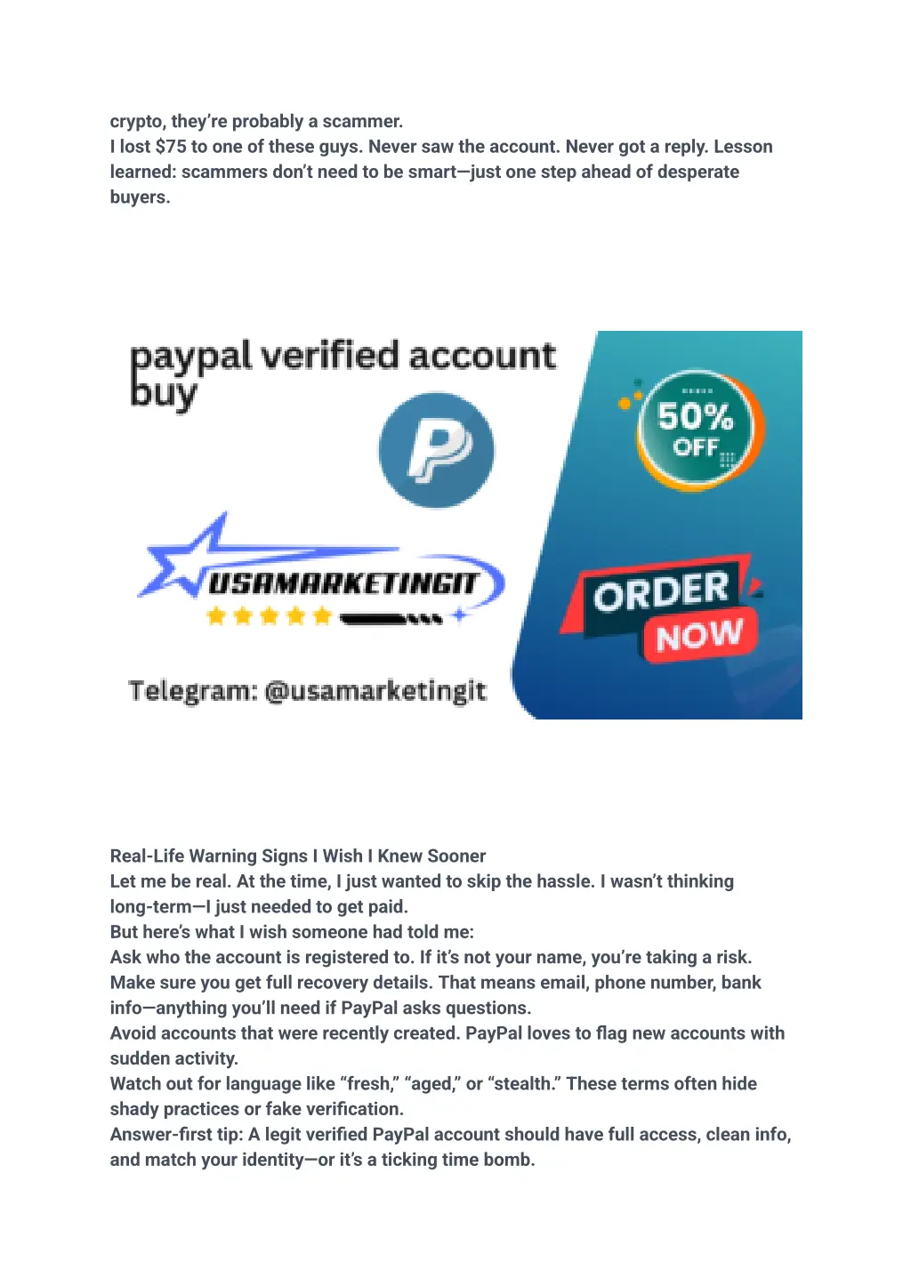 crypto they re probably a scammer i lost