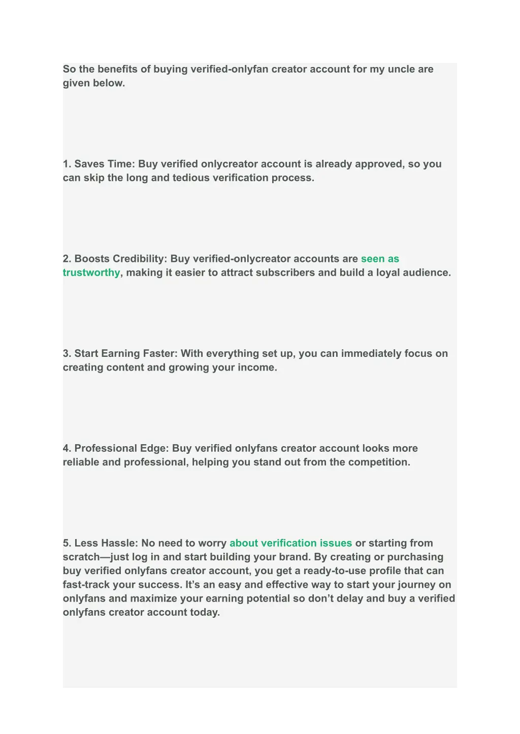 so the benefits of buying verified onlyfan