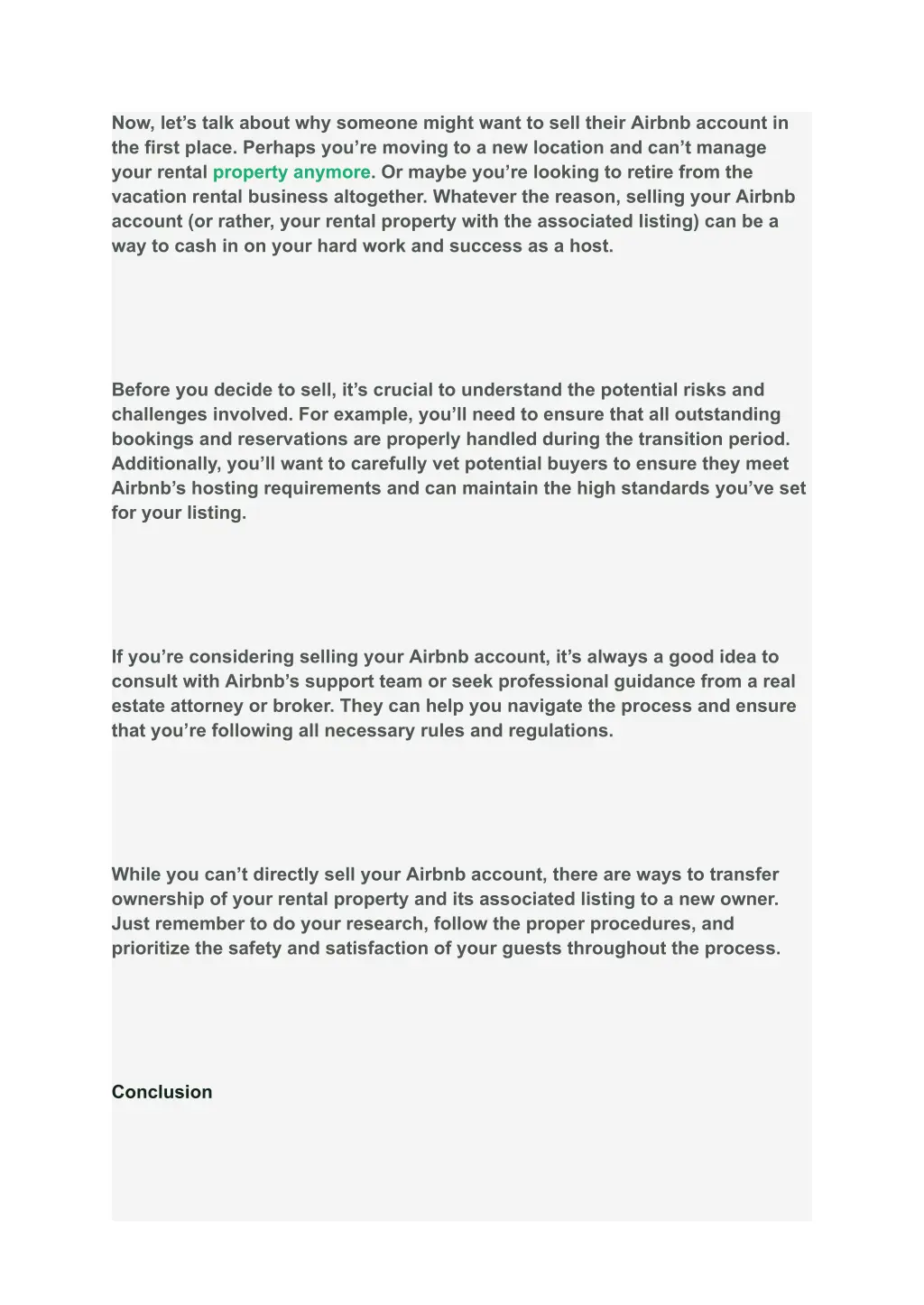 now let s talk about why someone might want