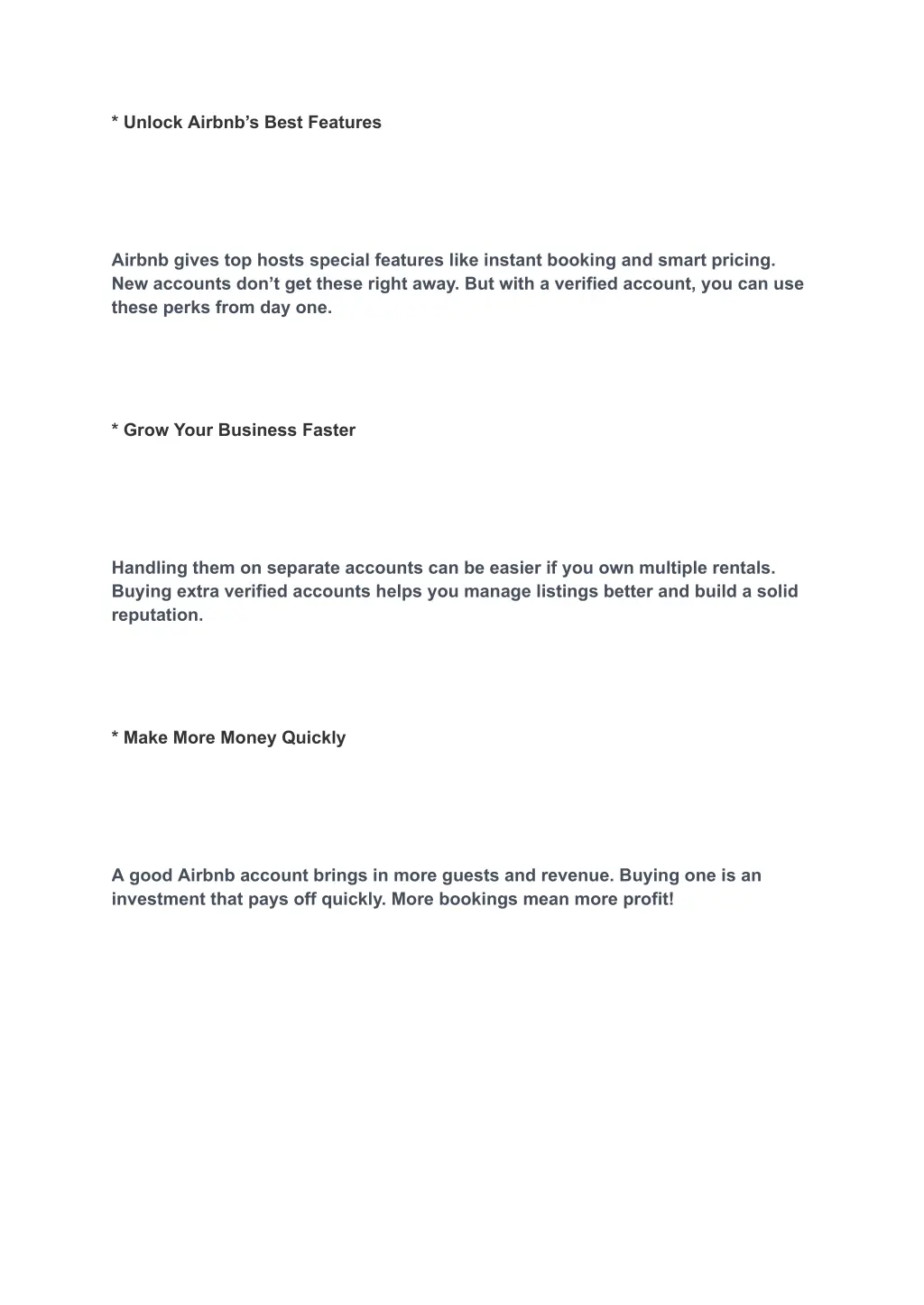 unlock airbnb s best features