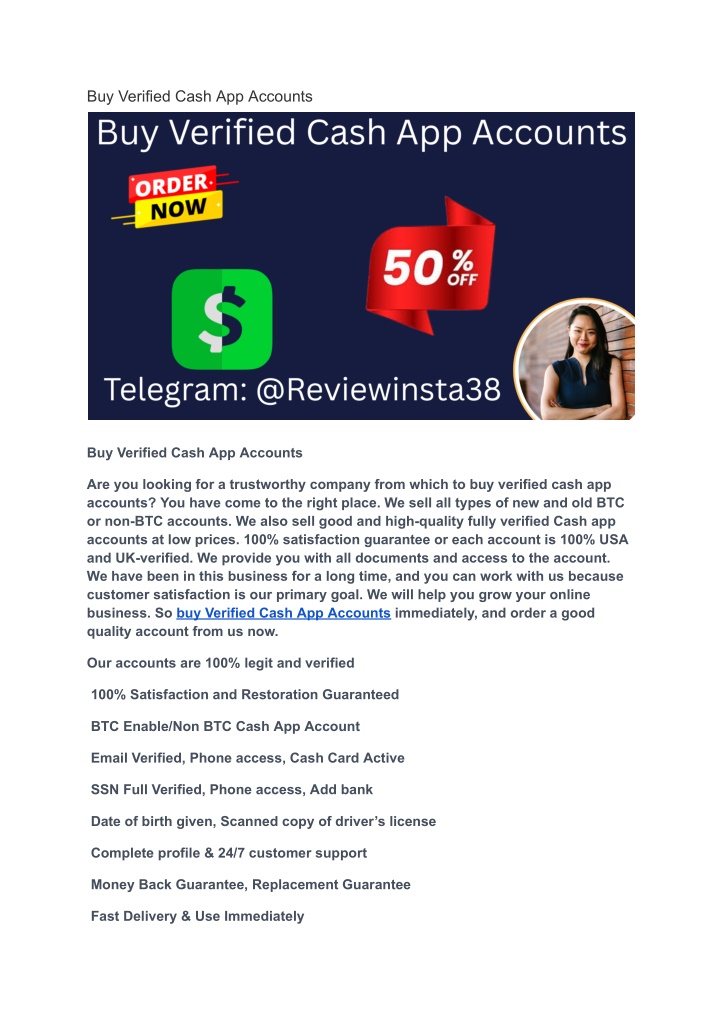 buy verified cash app accounts