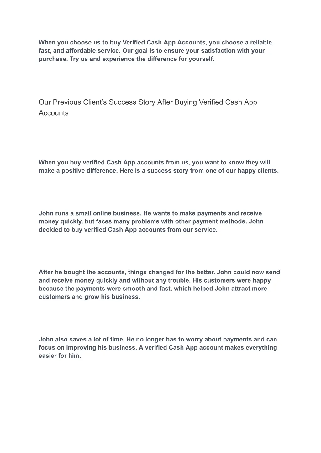 when you choose us to buy verified cash