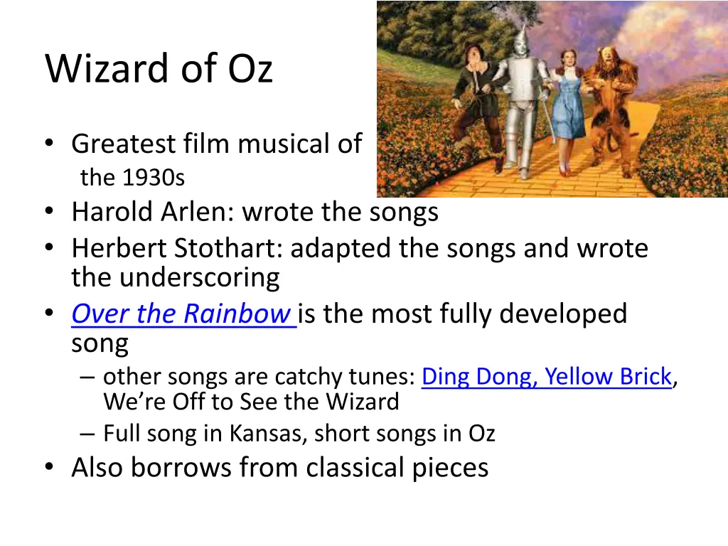 wizard of oz
