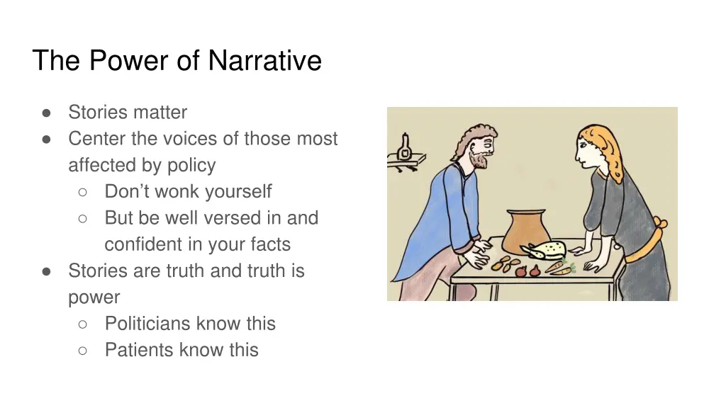 the power of narrative
